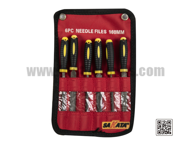 6PC NEEDLE FILES 160MM