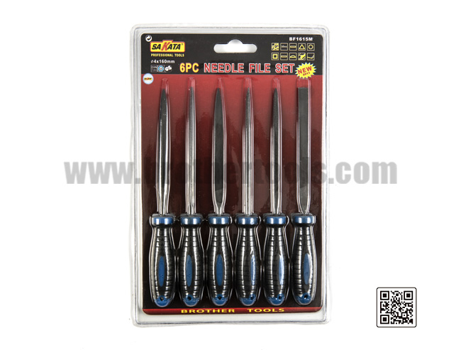 6PC NEEDLE FILE SET