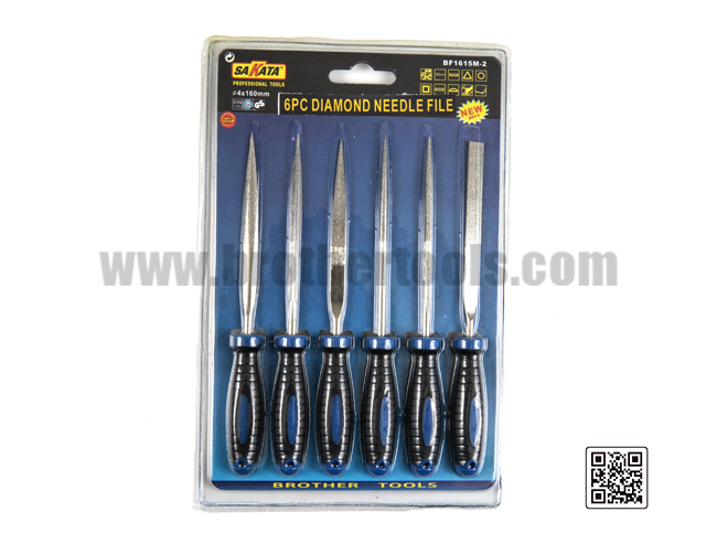 6PC DIAMOND NEEDLE FILE