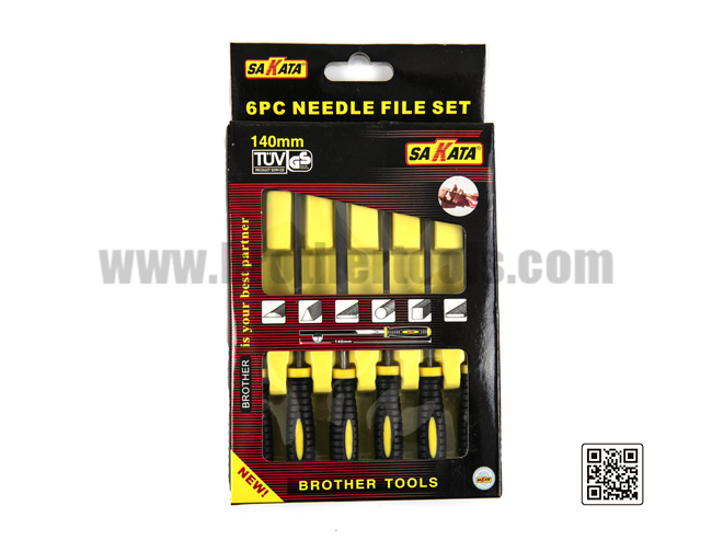 6PC NEEDLE FILE SET