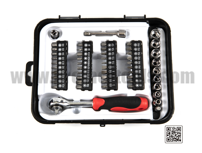 Tool Set Ratchet Wrench Socket Combination Repair Tool Kit