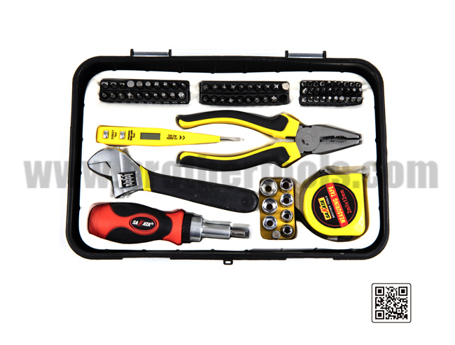 Daily household hardware tool kit combination