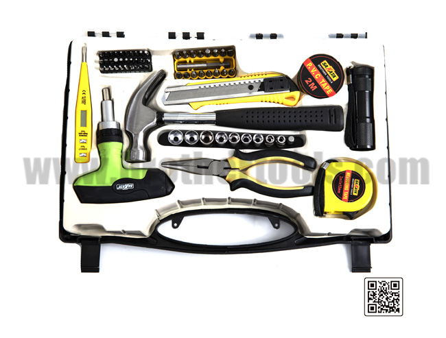 Multifunctional combined portable repair tool set