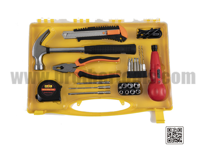 Manual Hardware Toolbox Household Set