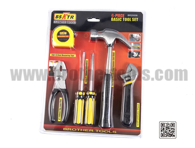 6-PIECE  BASIC TOOL SET