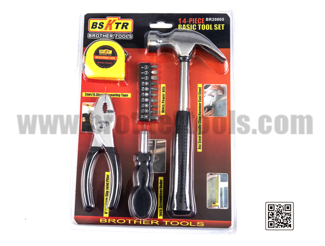 14pcs Basic Tool Set