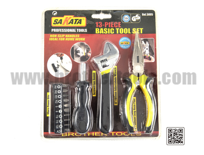 13-PIECE BASIC TOOL SET