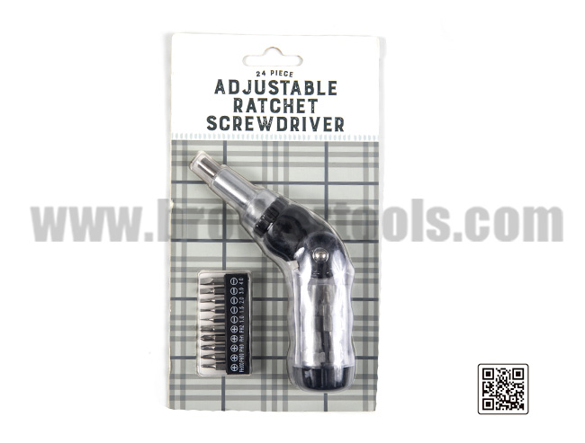 ADJUSTABLE  RATCHET SCREW DRIVER